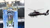 Truth behind Premier League trophy being delivered by helicopter to champions' stadium on final day