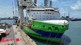 台船環海翡翠輪完成測試交船 7月起投入風場作業