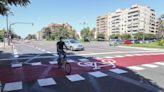 El ayuntamiento remata el carril bici de la avenida del Cid