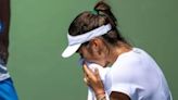 Emma Raducanu fought back tears during practice session with Wimbledon opponent