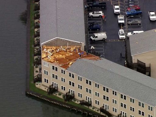 Storm tears roof off Ocean City condo