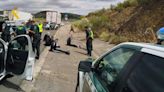 Cuatro presuntos atracadores son detenidos por la Guardia Civil tras una frenética persecución por la A-66 en Cáceres
