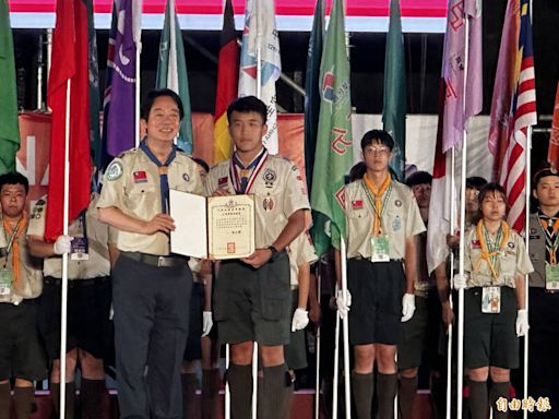 童軍全國大露營睽違6年登場 賴清德重溫童軍歌