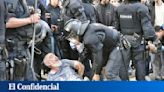 Siete 'mossos' heridos durante la protesta contra el desfile Louis Vuitton en Barcelona