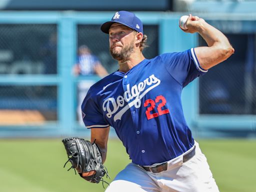 Dodgers to start Clayton Kershaw on Thursday, Tyler Glasnow on Wednesday, Dave Roberts says