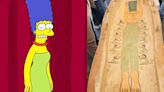 Encontraron un sarcófago egipcio de 3500 años de antigüedad con un grabado parecido a Marge Simpson | Mundo