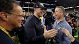 John Harbaugh's first thought on Jim Harbaugh's return to NFL: 'We play them next year'