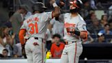 Orioles hold off Yankees 7-6 in 10 innings after Gerrit Cole makes his season debut for New York