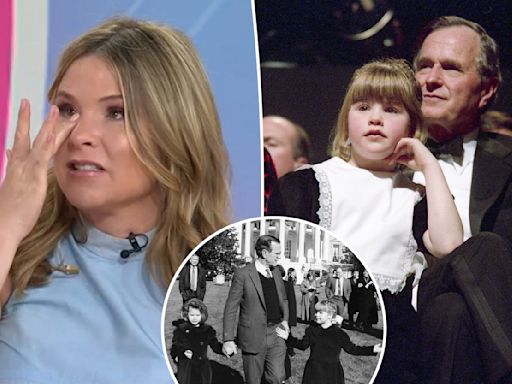 Jenna Bush Hager tearfully recalls advice grandfather George H.W. Bush gave her before he died