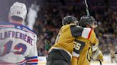 Barbashev scores twice and Thompson stops 29 shots as Golden Knights beat Rangers 5-1