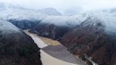 Sections of Balkan river become floating garbage dump