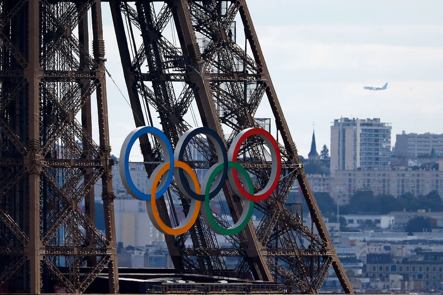 The Olympics are over. Should the Eiffel Tower keep wearing the rings?