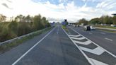 Driver hit by car in road rage incident at motorway junction