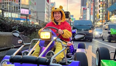 I went on a go-kart tour in Tokyo for $125. Driving around famous streets in tiny cars was an incredible way to see the city.