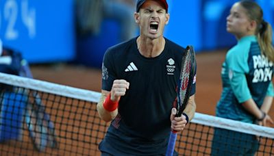 When is Andy Murray in action at Paris Olympics? UK start time for next match