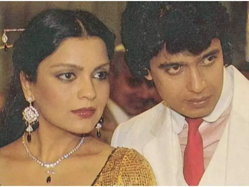 When Zeenat Aman helped Mithun Chakraborty break his 'B-grade' label | Hindi Movie News - Times of India