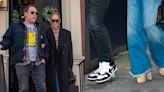 Jennifer Lopez Goes Sky-High in Platform Sandals With Ben Affleck in Off-White Sneakers
