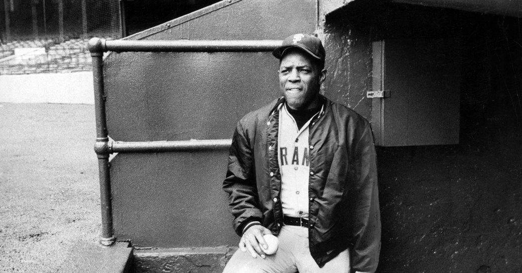 Willie Mays, Baseball’s Electrifying Player of Power and Grace, Is Dead at 93