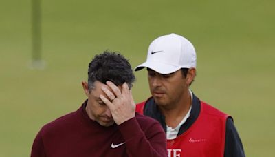 Rory McIlroy Open misery summed up as he smashes himself in the face