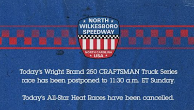 North Wilkesboro Speedway: NASCAR cancels All-Star Heat Races following severe storms