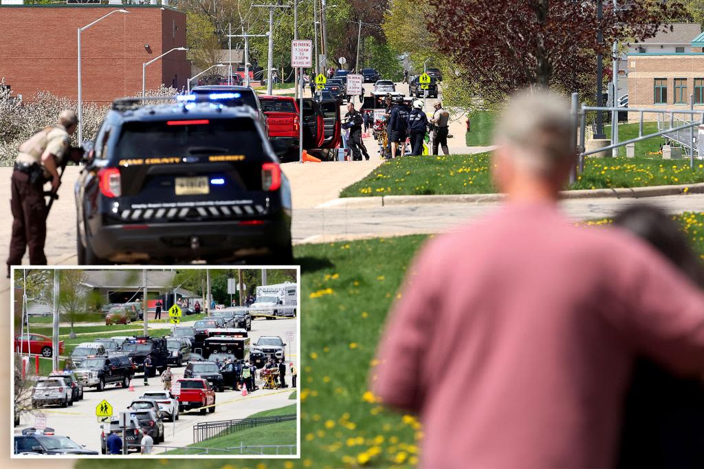 Would-be Wisconsin school shooter aimed pellet gun at police before he was shot dead: prosecutors