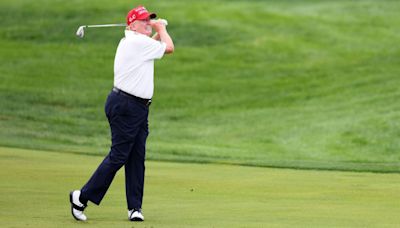 Trump Tees Off on Biden After Debate With a Round of Golf Clip Trolling