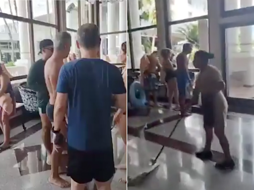 Horrified tourists flee as man shot dead at luxury Cancun resort