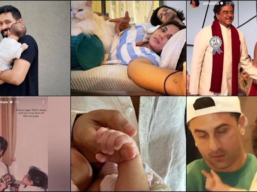 Alia Bhatt, Vikrant Massey, Sonakshi Sinha, Varun Dhawan; celebs share emotional posts on Father's Day [pics]