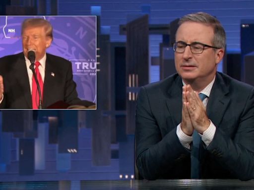 ‘Last Week Tonight’s John Oliver Trolls Donald Trump After Claims Of Coming Up With “New Couple Of Words For Corn”