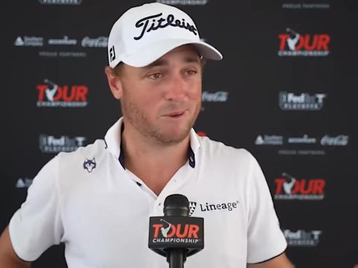 Justin Thomas is about to become a father