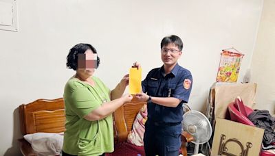 弱勢婦女遭遇困境 北港警協助申請救助金