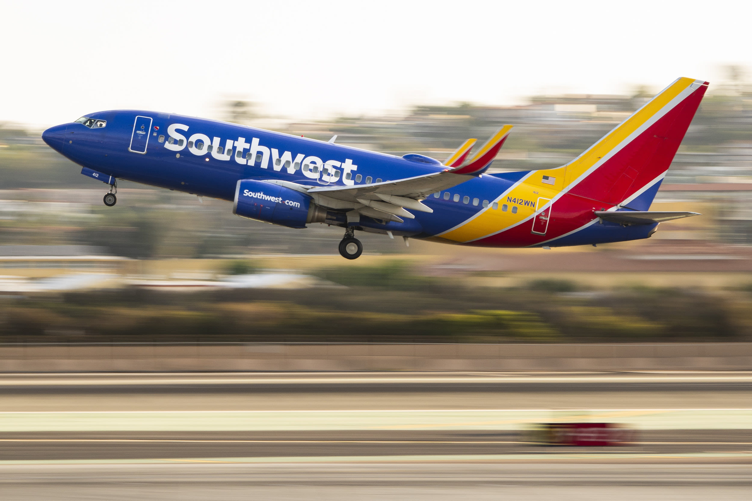 Southwest suggests emergency landing due to wildfire confusion