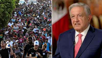 Mexican president says the flow of migrants will continue unless the US meets his demands