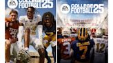 EA Sports College Football 25 comes out on July 19. Edwards, Ewers, Hunter are on standard cover