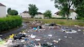 Paisley street 'worst in UK' for fly-tipping as grim photos show mountains of rubbish infested with rats