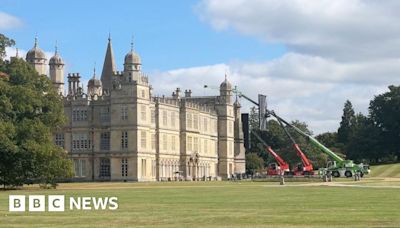 Netflix film Frankenstein filmed at Lincolnshire's Burghley House