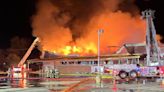 Fire devastates old A&P shopping center in Clinton