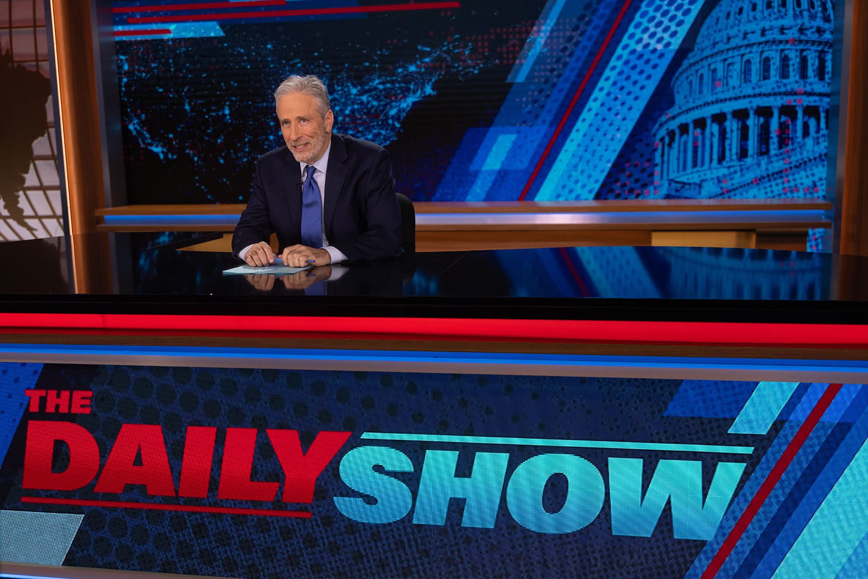 "He's not coming back": Jon Stewart mocks Trump's obsession with Joe Biden as Kamala Harris surges