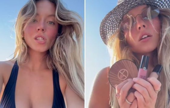 Sydney Sweeney Shares 4-Step ‘Lakeside’ Makeup Routine