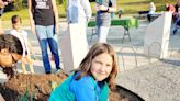 Oak Ridge Girl Scouts plant irises for peace, in memory of Shigeko Uppuluri