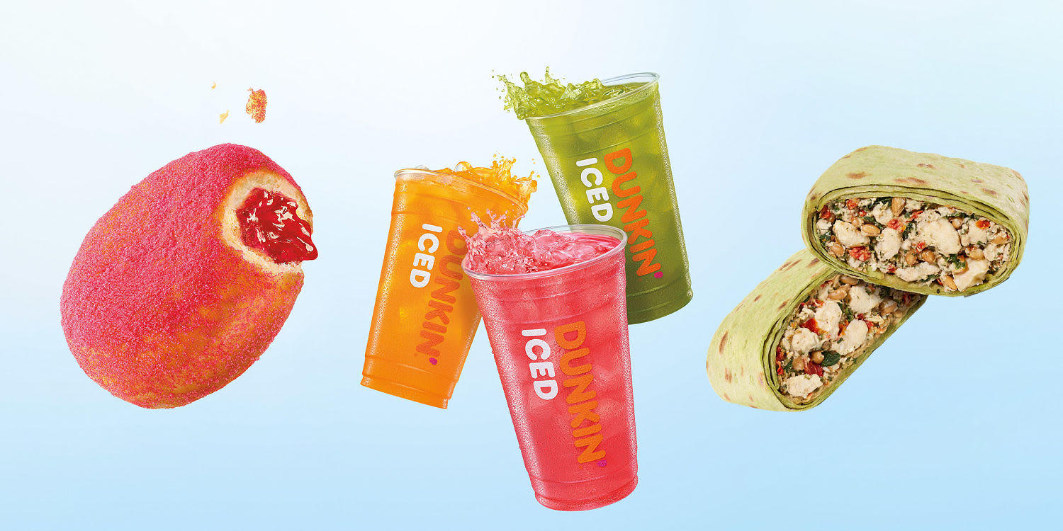 Dunkin’ reveals its early summer menu, and it’s totally fruity