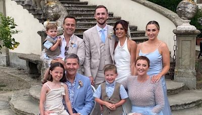 Daniel O'Donnell serenades at son's stylish Italian wedding: A family affair in Florence