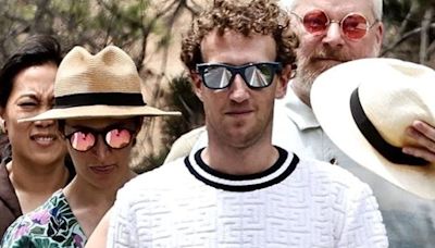 Mark Zuckerberg's summer vacation look includes a $1,150 hypebeast t-shirt