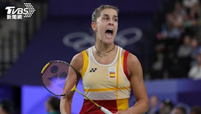 巴黎奧運／小戴勁敵 西班牙吼叫天后瑪琳晉級挑戰羽球女單第二金