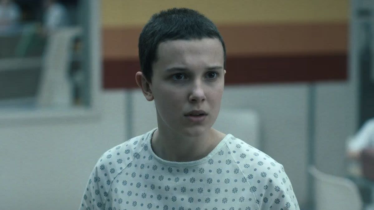 Mornings Are For Coffee, Contemplation And A Bloody New Look At Millie Bobby Brown On The Strangers Things Set For...