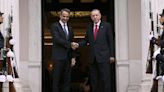 Greek and Turkish leaders seek to stress thawing relations but tensions remain under the surface