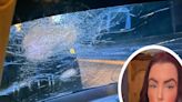 Woman left covered in glass after car windscreen smashed on A14