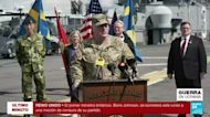 Buque de asalto estadounidense llega a Estocolmo antes de ejercicio militar en el mar Báltico