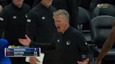 Angry Kerr shoots ball during timeout after sloppy start vs. Raptors