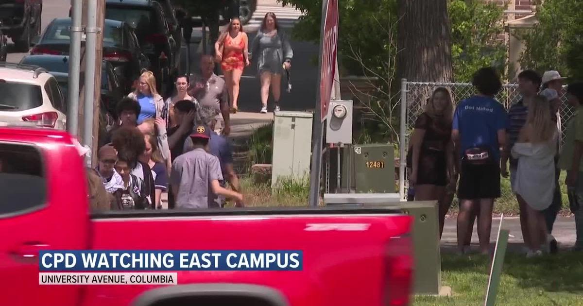 VIDEO: Columbia Police Department prepares for Reading Day on East Campus.